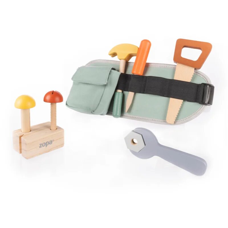 Zopa Wooden Tools With a Belt játék fából készült 1 db