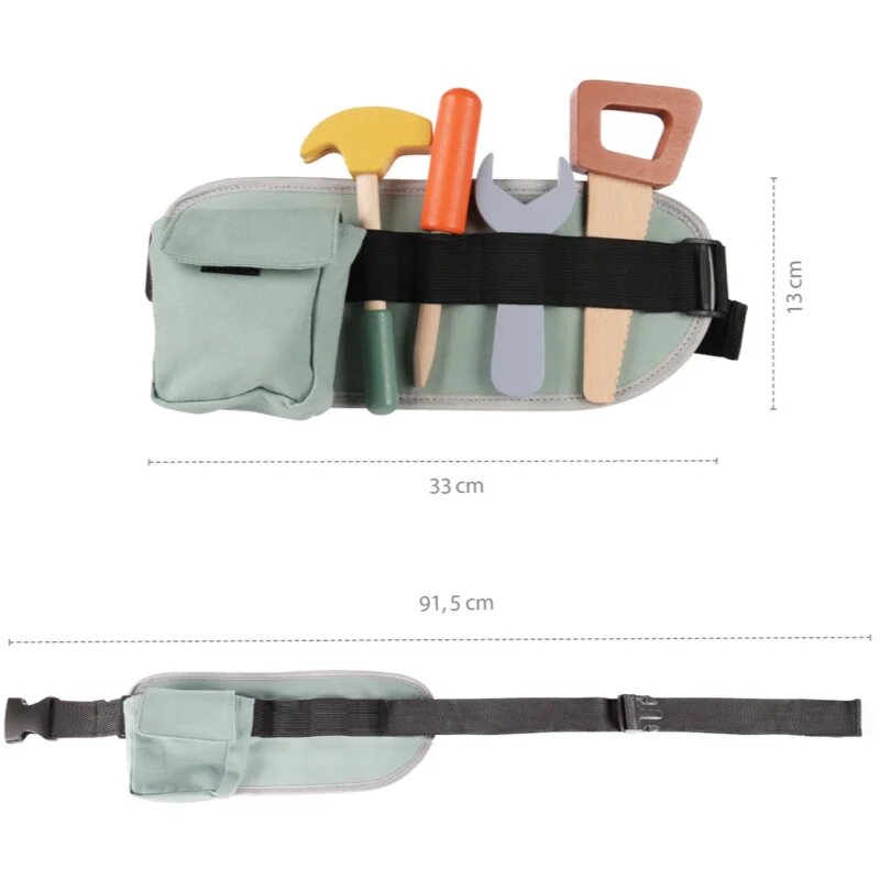 Zopa Wooden Tools With a Belt játék fából készült 1 db