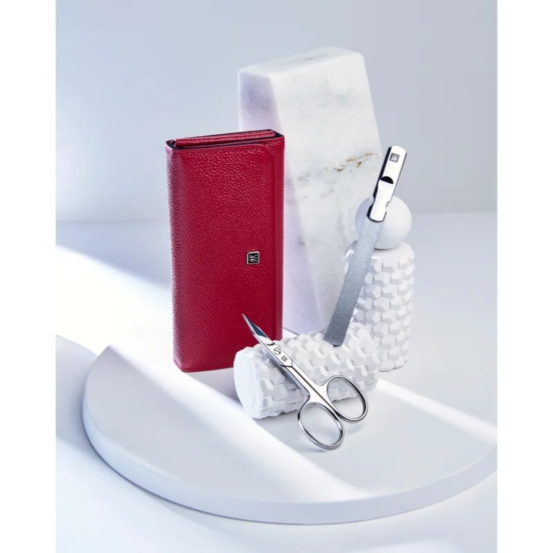 Zwilling Classic Inox manikűröző szett + bőrtok